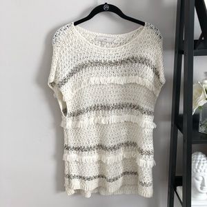 Woven loft blouse